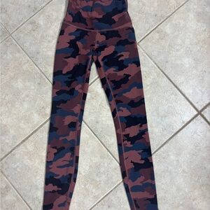 Lululemon Camo Print Leggings